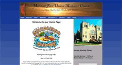 Desktop Screenshot of marshallfumc.org